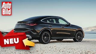 Mercedes GLC Coupé 2023  Erste Sitzprobe im neuen MittelklasseSUV  mit Sebastian Friemel [upl. by Eiruam]