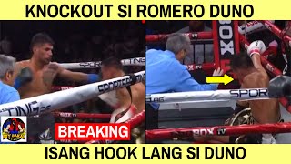 BREAKING Romero Duno Wasak Knockout Sa America Hindi Nakabangon  Loma Vs Kambosos Nagbanatan [upl. by Erreipnaej]