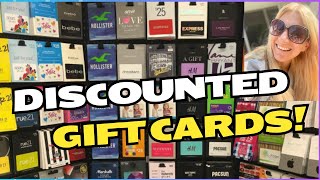 How to Score Discounted Gift Cards Tips and Tricks for Big Savings [upl. by Ilysa]