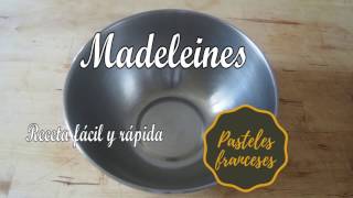 Madeleines Receta francesa [upl. by Richy102]