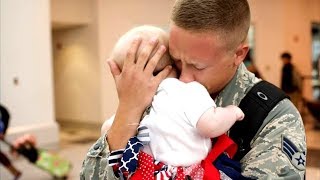 Soldiers Coming Home  Emotional Compilation [upl. by Hittel]