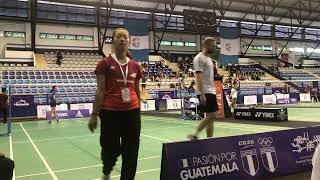 2023 BWF Guatemala International Challenge WS Isabelle Rusli USA vs Luisa Santizo Alfero [upl. by Niemad]