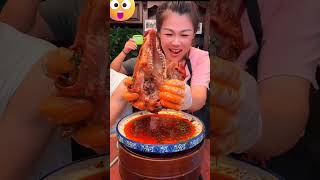 cooking  pork belly  mukbangs  food mukbang  seafood  cow head eating 🦛🐂chinesefood [upl. by Delorenzo404]