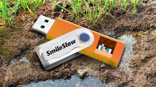 ZNALAZŁEM SEKRETNY PENDRIVE USB SMILESLOW w Minecraft [upl. by Scholz55]