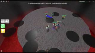 ROBLOX  Epic Minigames  Minigames  Lava Forecast [upl. by Horn]