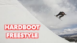 Hardboot Freestyle Snowboarding academysnowboardco [upl. by Anej202]