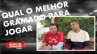 grama sintética x grama natural na visão do jogador de futebol  quero ser jogador [upl. by Zapot]