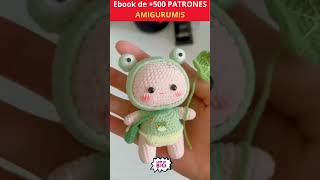 Ebook de 500 PATRONES AMIGURUMIS crochet amigurumi patronesamigurumis crochetera [upl. by Jeannie]