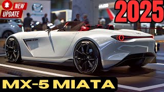 FINALLY 2025 Mazda MX5 Miata Official Unveiled  This is AMAZING Design [upl. by Akinaj845]