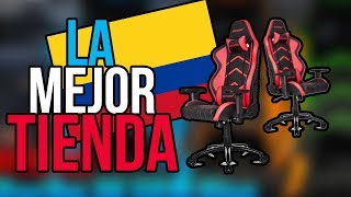 LA MEJOR TIENDA PARA COMPRAR SILLA GAMER EN COLOMBIA  2024 [upl. by Gauldin]