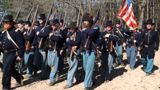 Bentonville NC 150th Anniversary Civil War Battle Reenactment [upl. by Pol]