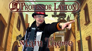 Professor Laytons Theme Epic Accordion Arrangement [upl. by Znieh]