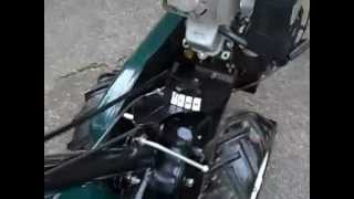 Craftsman 55hp 14 inch rear tine roto tiller [upl. by Femmine]