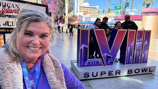 Super Bowl volunteer who confesses she wasnt even able to watch the game after signing up [upl. by Oreves358]