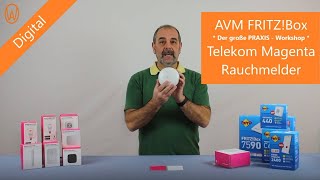 AVM FRITZBox amp Telekom Magenta Smarthome Rauchmelder [upl. by Udenihc]