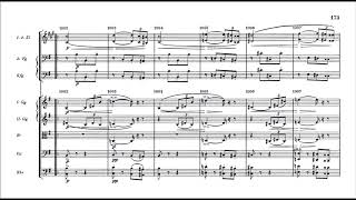 BrahmsSchoenberg Piano Quartet No 1 in G minor IV score [upl. by Grosz]