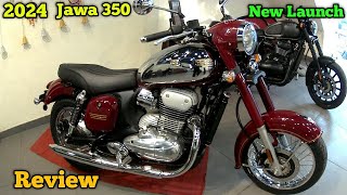 आज launch हुई new bike jawa classic 350 2024 जानिए on road price [upl. by Pietje387]