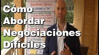 Negociación 5 Principios Clave para Abordar Negociaciones Difíciles [upl. by Dorion]