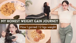 My Full Weight Gain Journey 🥗 Diet Plan amp Exercises 💪Gain weight in a healthy way Anukriti Lamaniya [upl. by Ymeon311]