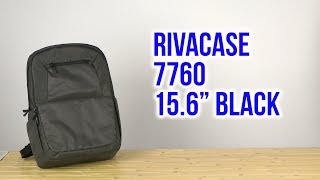 Распаковка RIVACASE 7760 156 Black [upl. by Trixie]