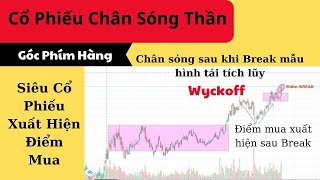 Tiết Lộ Siêu Cổ Phiếu Break Mẫu Hình Tái Tích Lũy Wyckoff Dự Địa Tăng 50 [upl. by Ahtamat]