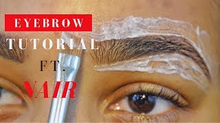 EYEBROW tutorial using NAIR [upl. by Anyaled]