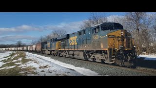 WATERTOWN NY CSX M 622 03 [upl. by Hachmann]