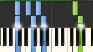 Twinkle Twinkle Little Star With Melody and inverted Block Chords For Piano [upl. by Haland]