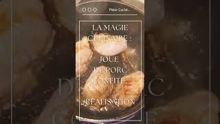 DELICE ABSOLU  Joue de porc confite une explosion de saveurs [upl. by Arella]