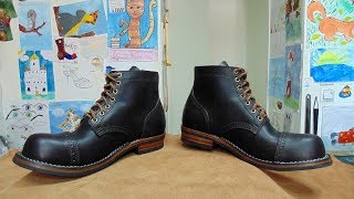 Making V7 stitchdown boots  Доппельные Ботинки V7 [upl. by Attelrac]