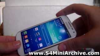 How to take screenshots on Samsung Galaxy S4 Mini [upl. by Anoit910]