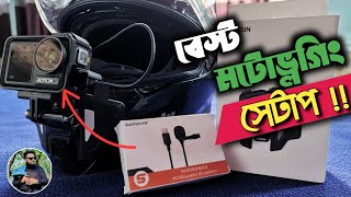 Dji Osmo Action 4 Moto Vlogging Setup in BangladeshBest moto Vlogging setup 2023dji osmoaction4 [upl. by Chantal]