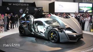 Lykan Hypersport W Motors  Dubai Motor Show 2013 [upl. by Swigart]