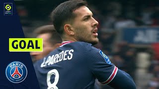 Goal Leandro PAREDES 61  PSG PARIS SAINTGERMAIN  FC GIRONDINS DE BORDEAUX 30 2122 [upl. by Maribeth]