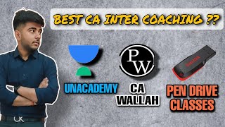 BEST CA INTER COACHING  🤔 Honest Review By CA Student 😱😨 [upl. by Ashwell]