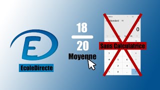 Obtenir ses MOYENNES EcoleDirecte  TUTORIEL [upl. by Peugia]