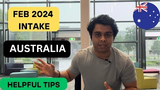 Feb 2024 Intake Australia  Student VISA Update  Tips and info [upl. by Werra]