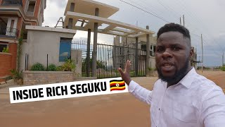 How The Rich Live In Uganda  Inside The Rich Side Of Seguku Along Entebbe Rd [upl. by Lauri]