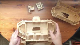 Popsicle Stick Miniature Mansion Long Project Continue [upl. by Homere]