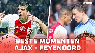 De BESTE MOMENTEN van Ajax  Feyenoord in de Eredivisie ⚔️ [upl. by Assile]