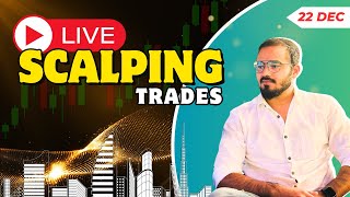 Live Trading 22 Dec Banknifty amp Nifty Option Scalping [upl. by Ahseka756]