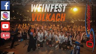 Weinfest Volkach 2024 mit der Partyband aus Franken  Oberspiesheimer [upl. by Atteselrahc]