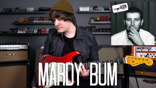 Mardy Bum  Arctic Monkeys Guitar Cover [upl. by Ecinev]