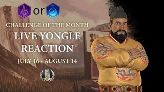 Civilization VI Game of the Month Live Yongle Reaction Attempt 3 Part 2 [upl. by Asiul361]