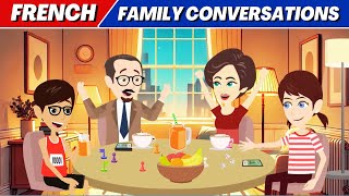 French Speaking Practice  Family and Daily Activities [upl. by Cherin]