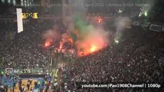 Pao vs Maccabi 86  85  Atmosphere  G13  1080p [upl. by Maybelle747]