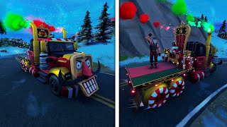 Fortnite SgtWinter Travelling in a Truck in Chapter 3 Where to Find SgtWinter NPC Character [upl. by Phira]