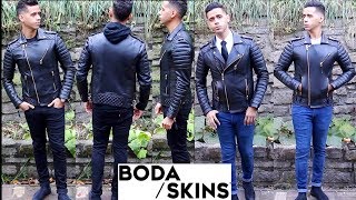 Boda Skins Sizing amp Review Kay Michaels Leather Jacket  Part 1 [upl. by Hendrika]