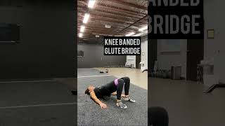 Knee banded glute bridge [upl. by Aunson]