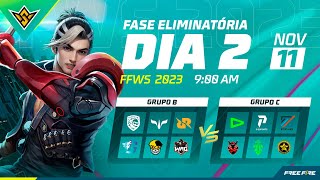 MUNDIAL DE FREE FIRE  FFWS  SEMANA 1  AO VIVO  DIA 1111 [upl. by Anelys]